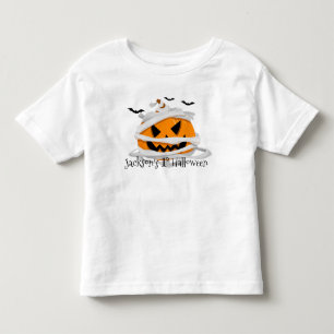 T-shirt Pour Les Tous Petits Mon 1er Citrouille d'Halloween personnalisé