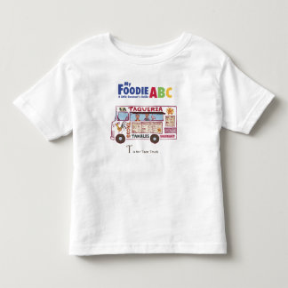 T-shirt Pour Les Tous Petits Mon fin gourmet ABC : "T" est pour le camion de