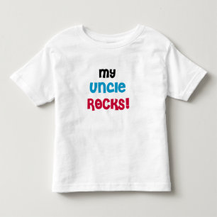 T-shirt Pour Les Tous Petits Mon oncle Rocks