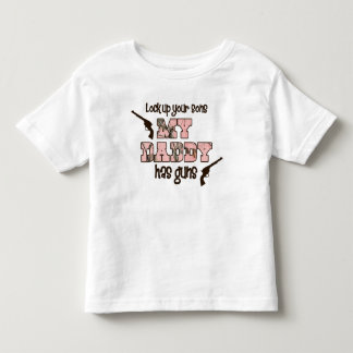 T-shirt Pour Les Tous Petits Mon Papa A Une Chemise D'Arme