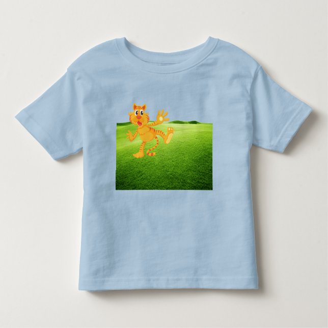 T-shirt Pour Les Tous Petits mon petit tigre (Devant)