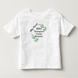 T-shirt Pour Les Tous Petits Mon premier événement Reunion Tree Branches