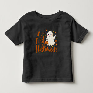 T-shirt Pour Les Tous Petits Mon premier Halloween - Joli Ghost Design Kids