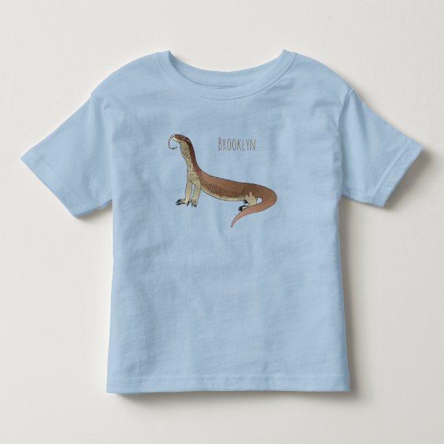 T-shirt Pour Les Tous Petits Monitor lizard (Devant)