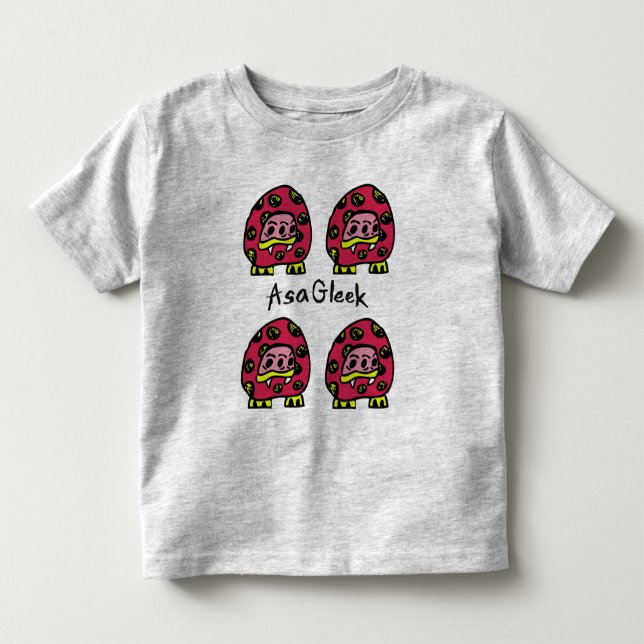 T-SHIRT POUR LES TOUS PETITS MONSTER LADYBUG ENFANTS CHEMISE (Devant)