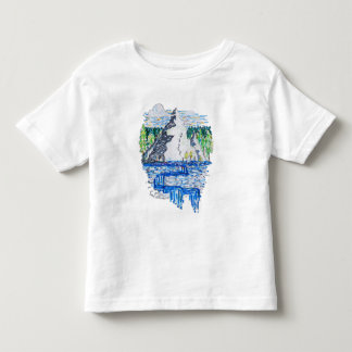 T-shirt Pour Les Tous Petits Montagne fraîche