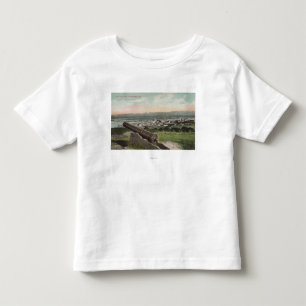 T-shirt Pour Les Tous Petits Monterey, CA - vue d'oeil d'oiseau de Monterey