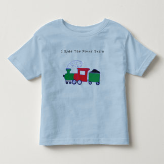 T-shirt Pour Les Tous Petits Montez le fou train