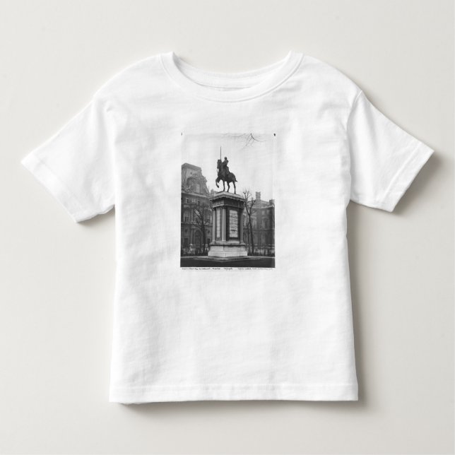 T-shirt Pour Les Tous Petits Monument consacré au Général Lafayette (Devant)