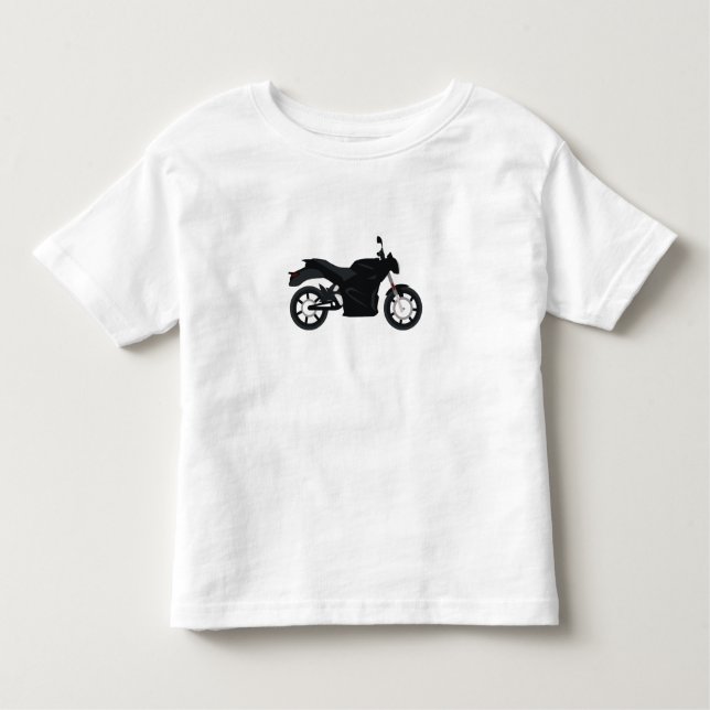 T-shirt Pour Les Tous Petits Motorcycle (Devant)