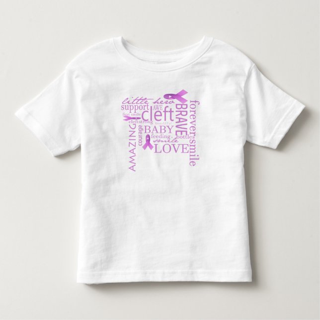 T-shirt Pour Les Tous Petits Mots de fissure (Devant)