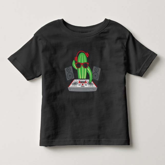 T-shirt Pour Les Tous Petits Musicien électronique d'éloge de conserves au (Devant)