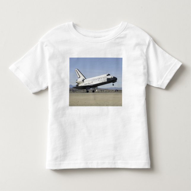 T-shirt Pour Les Tous Petits Navette spatiale Le train d'atterrissage principal (Devant)