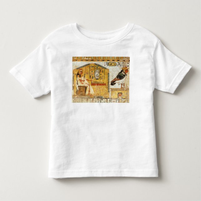 T-shirt Pour Les Tous Petits Nefertari jouant le senet (Devant)