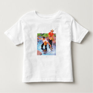 T-shirt Pour Les Tous Petits Netting A Fish par R.J. Cavaliere