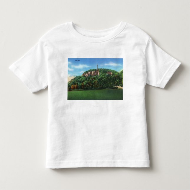 T-shirt Pour Les Tous Petits New Haven, CTView de roche est (Devant)