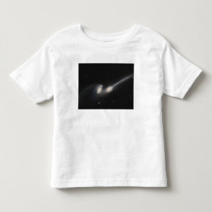 T-shirt Pour Les Tous Petits NGC 4676, également connu sous le nom de galaxies