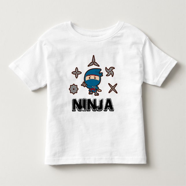 T-shirt Pour Les Tous Petits Ninja Boy (Devant)