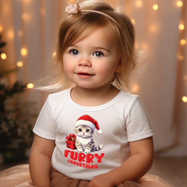 T-shirt Pour Les Tous Petits Noël à la mignonne fleur (Créateur téléchargé)