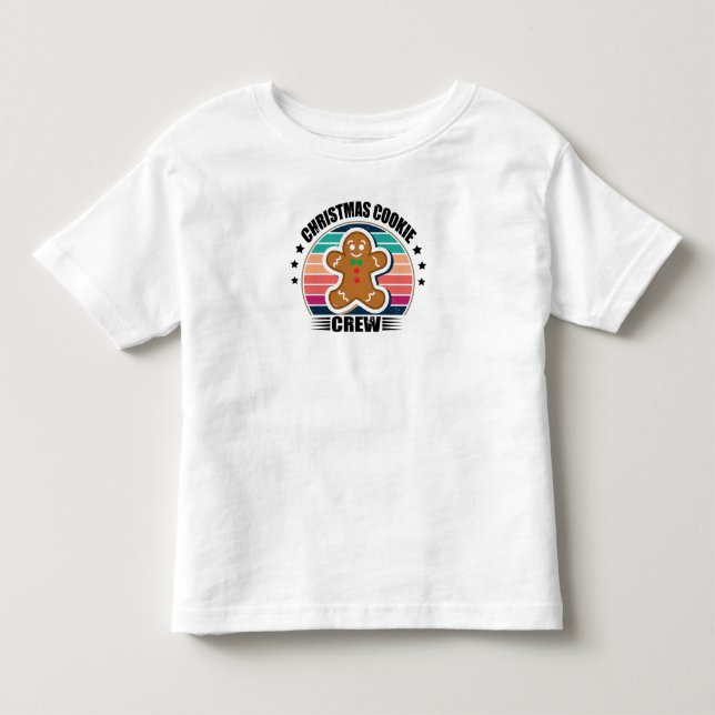 T-shirt Pour Les Tous Petits Noël Cookie Mating Creating Famille (Devant)