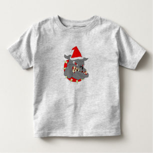 T-shirt Pour Les Tous Petits Noël de chien de diable d'usmc