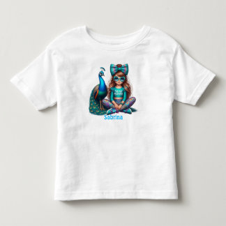 T-shirt Pour Les Tous Petits Nom de fille personnalisé