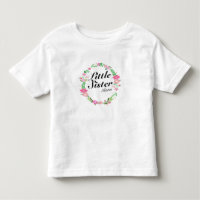 Nom floral de guirlande de grande soeur