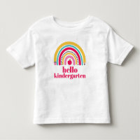 Nom personnalisé arc-en-ciel de l'école retour à l