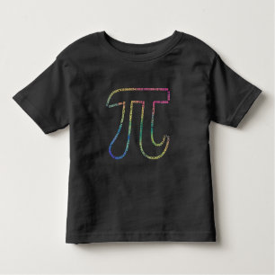 T-shirt Pour Les Tous Petits Nombre irrationnel Pi Day 3.14 Math Colorful