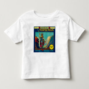 T-shirt Pour Les Tous Petits Norseman LabelRialto orange, CA