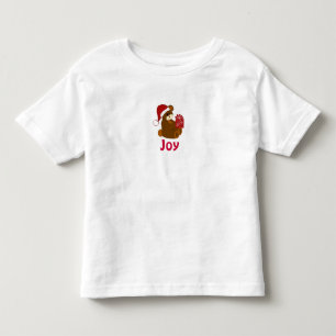 T-shirt Pour Les Tous Petits Nounours avec cadeau de fêtes - Joie