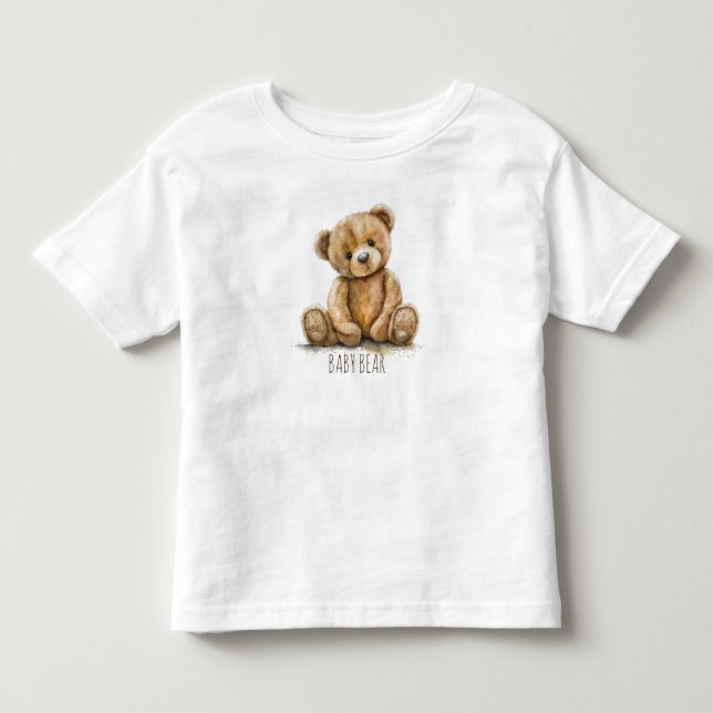 T-shirt Pour Les Tous Petits Nounours en peluche (Devant)
