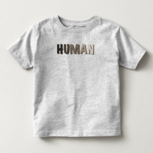 T-shirt Pour Les Tous Petits Nous sommes humains   une communauté mondiale