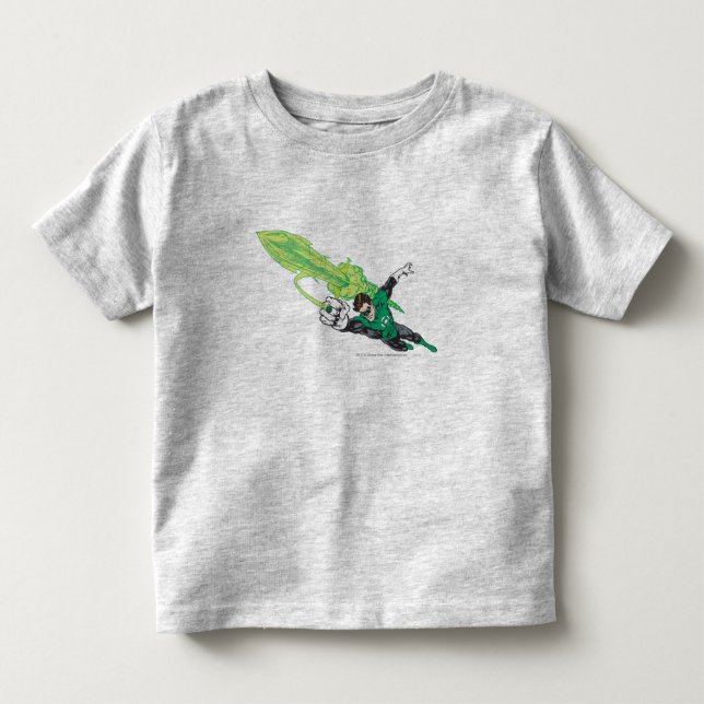 T-shirt Pour Les Tous Petits Nouvelle lanterne verte 5 (Devant)