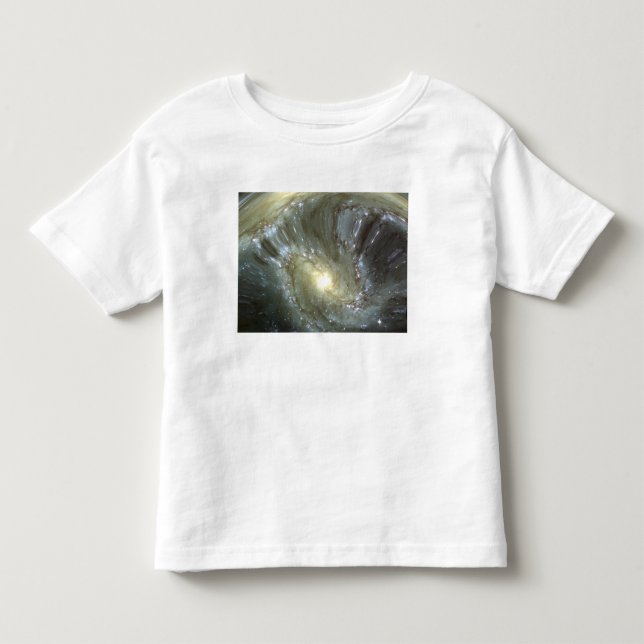 T-shirt Pour Les Tous Petits numériquement galaxie modifiée (Devant)