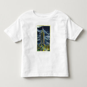 T-shirt Pour Les Tous Petits NYC, nouvel état de YorkEmpire construisant la