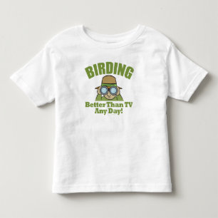 T-shirt Pour Les Tous Petits Observation d'oiseaux