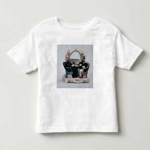T-shirt Pour Les Tous Petits Observez le support dans le style d'un capot de