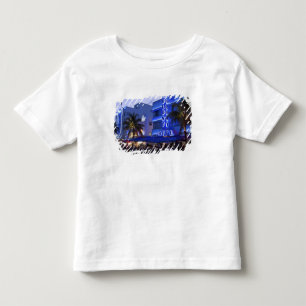 T-shirt Pour Les Tous Petits Ocean Drive, South Beach, Miami Beach, 2