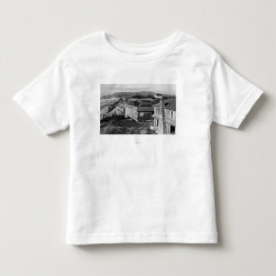 T-shirt Pour Les Tous Petits Oceanlake, vue de l'Orégon du Surftides