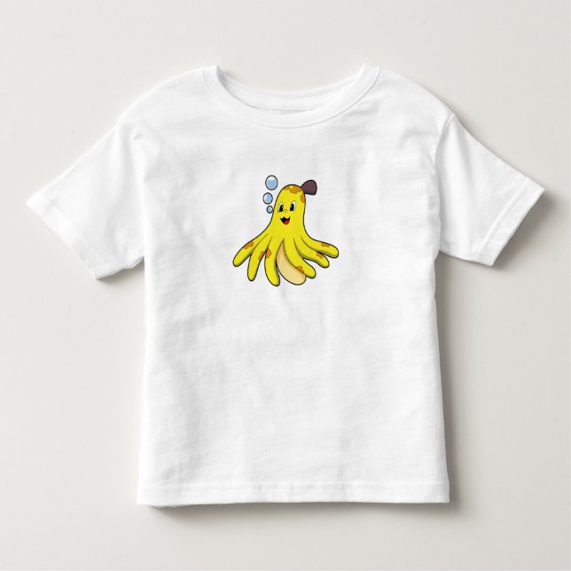 T-shirt Pour Les Tous Petits Octopus (Devant)