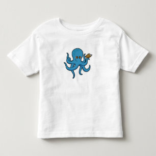 T-shirt Pour Les Tous Petits Octopus avec livre