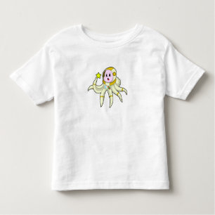T-shirt Pour Les Tous Petits Octopus comme plongeur avec étoile