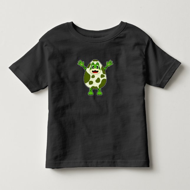 T-shirt Pour Les Tous Petits Oeuf de grenouille (Devant)