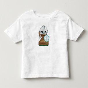 T-shirt Pour Les Tous Petits OEuvres d'échecs Échecs