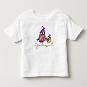 T-shirt Pour Les Tous Petits Oiseaux mignons et caprins