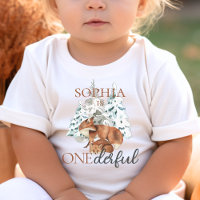 ONEderlful 1er premier anniversaire mignonne tenue