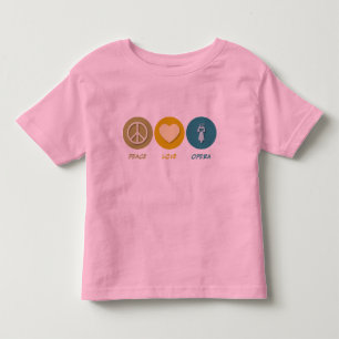 T-shirt Pour Les Tous Petits Opéra d'amour de paix