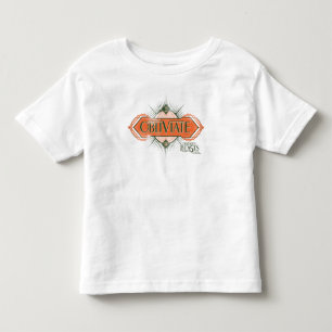T-shirt Pour Les Tous Petits Orange Art Déco Obliviate Spell Graphisme