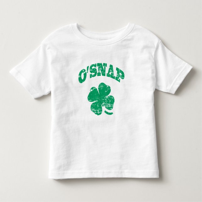 T-shirt Pour Les Tous Petits O'SNAP - St Patrick drôle (Devant)